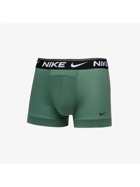 Pánske boxerky Nike Dri-FIT Ultra Comfort Trunk 3 páry tyrkysová/čierna/oranžová čierna