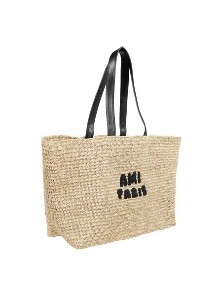 Torebka Ami Paris beżowa