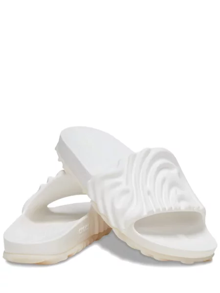 Papuci Crocs alb