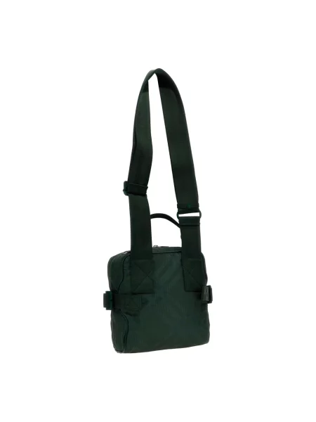 Torba crossbody Burberry w kratę żakardowa zielona
