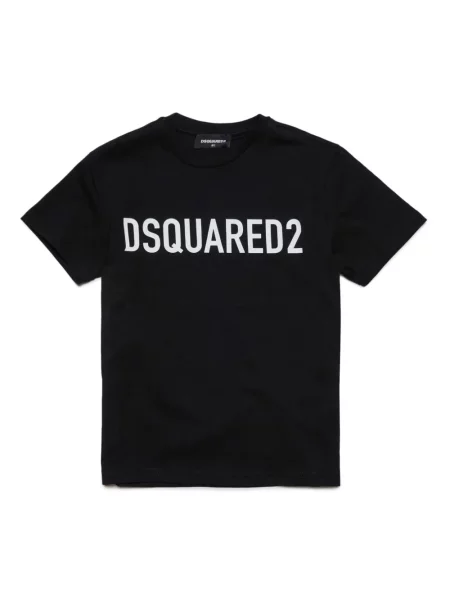 Koszulka dziecięca Dsquared2 czarna