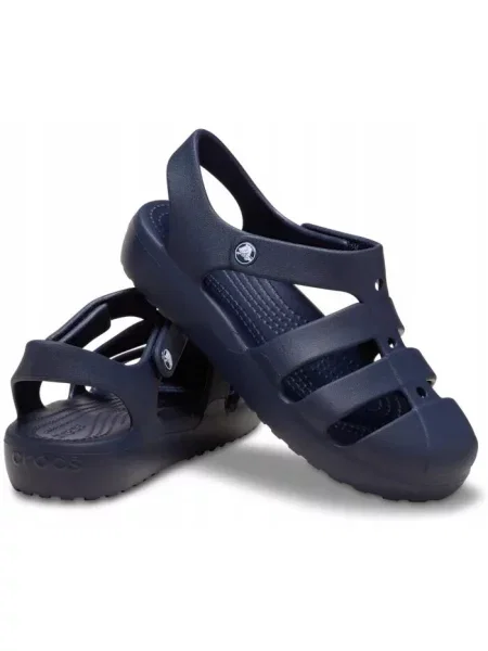 Sandały Dla Dzieci Crocs Classic Fisherman Kids niebieskie