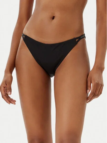 Calvin Klein Swimwear Bikini partea de jos negru