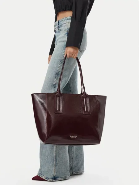 Nine West Geantă CEO-LUXE Vișiniu
