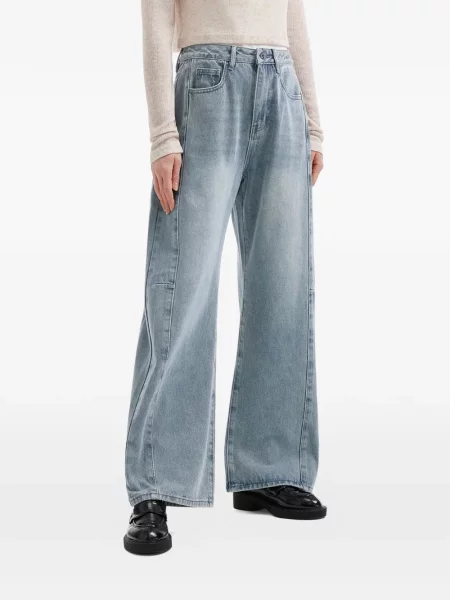 Blugi B+ab cu 5 buzunare albastru