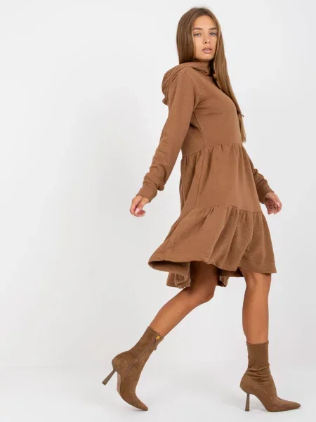Rochie Fresh Made de costum maro