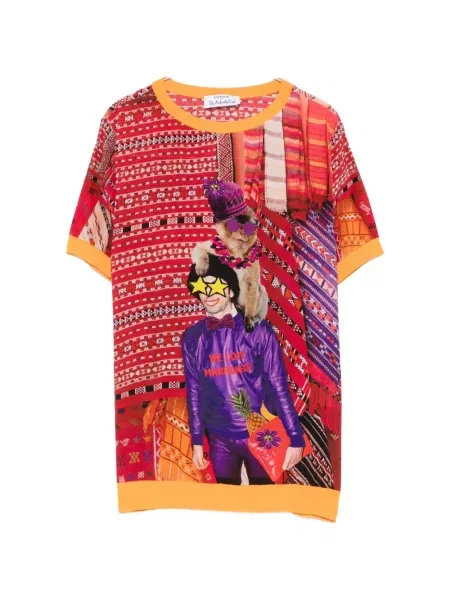 Tricou The Artistylist cu imagine roșu