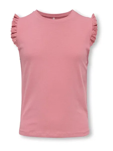 ONLY GIRLS Top AIAH' ružičasta