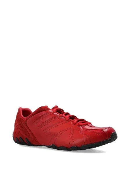 Sneakerși Adidas Adizero cu șireturi din dantelă cu dungi roșu