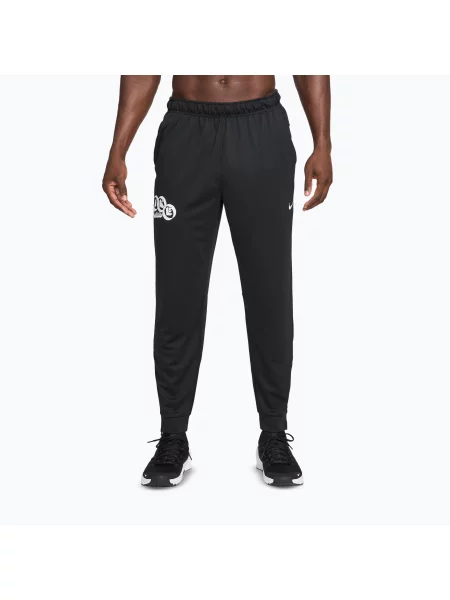 Pantaloni pentru bărbați Nike Totality Dri-Fit Graphic black/white alb