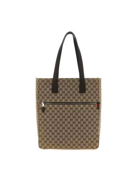 Torba Gucci płócienna brązowa