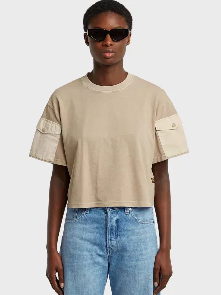 Футболка G-star Raw бежева