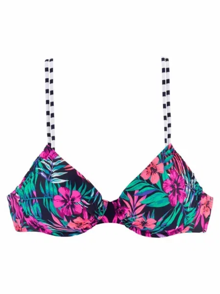 VENICE BEACH Sutien costum de baie Summer / bleumarin roz