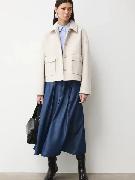 Medicine kurtka koszulowa beżowa