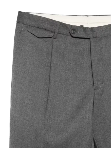 Pantaloni Tagliatore plisate gri