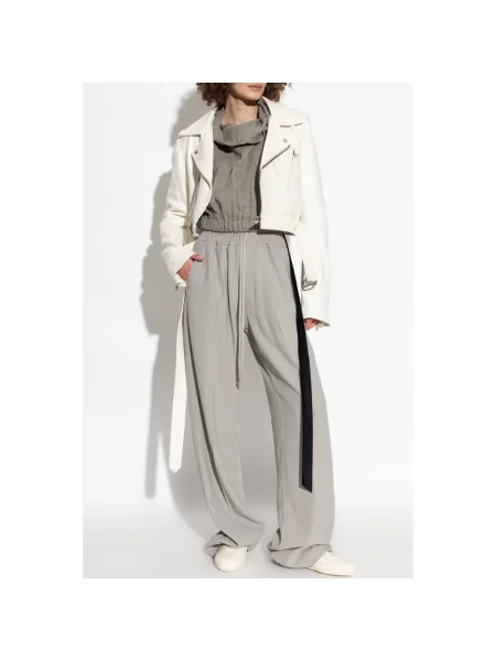 Spodnie Rick Owens szare