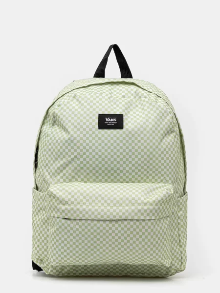 Plecak miejski Vans Old Skool Check 22 l shadow lime zielony