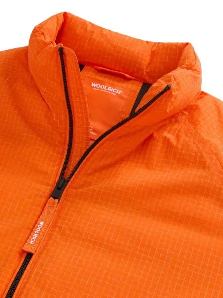 Kurtka dziecięca Woolrich pomarańczowa