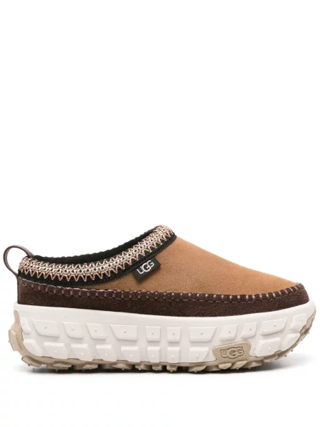 Papuci tip mules Ugg maro