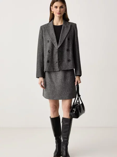 Weekend Max Mara спідниця з вовною WKDFARNESE