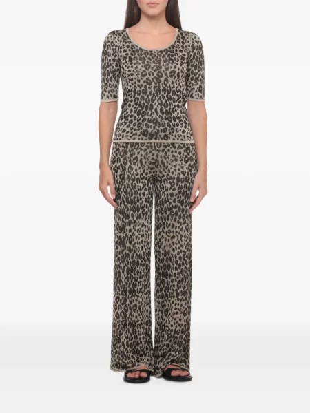 Tricou Marella cu imagine cu model leopard