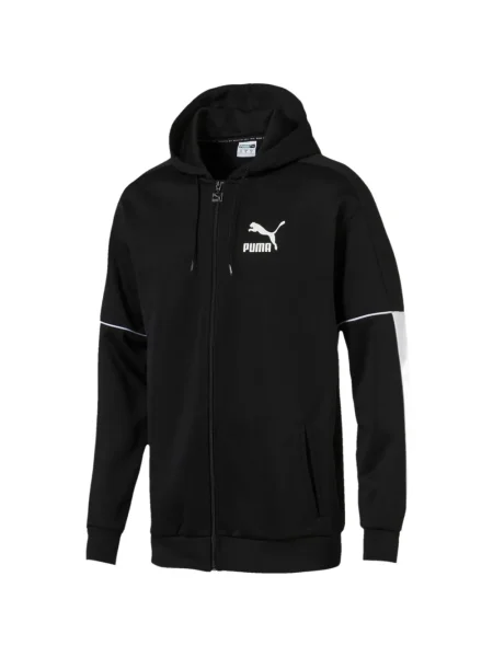 Hanorac cu glugă Puma negru