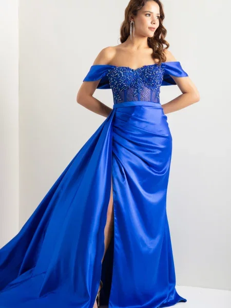 Rochie de seară Lafaba albastru