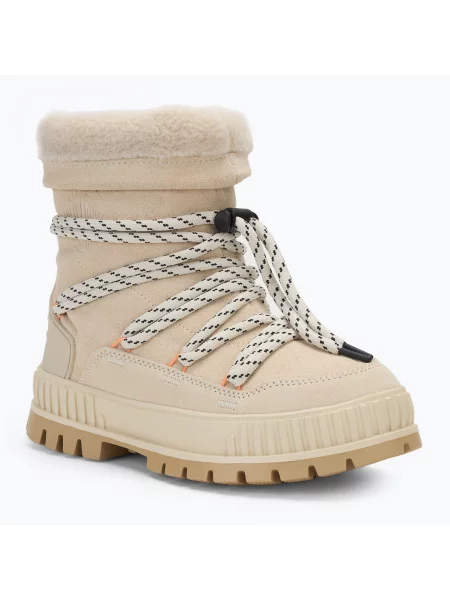 Śniegowce Palladium Pallashock Hiver almond milk beżowe