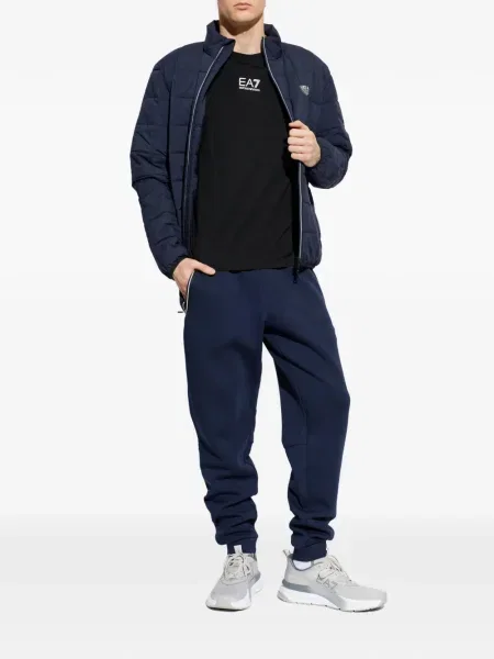 Μπλούζα Ea7 Emporio Armani με σχέδιο μαύρο