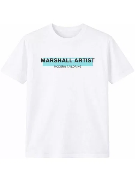 Tricou Marshall Artist cu autograf alb