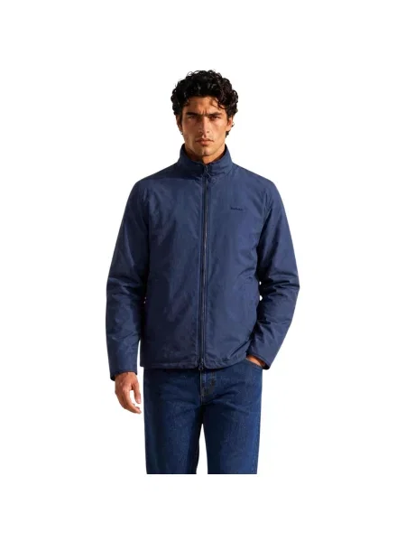 Reversibil geacă Barbour din fleece albastru
