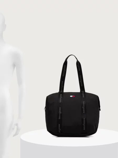 Tommy Jeans чанта tote дамска черно