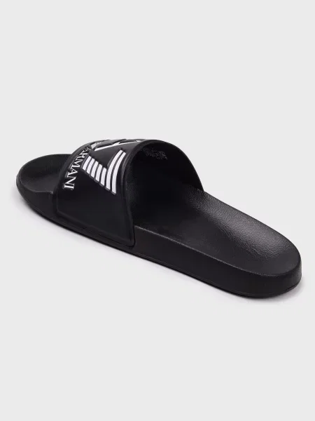 Шлепанцы Ea7 Emporio Armani черные