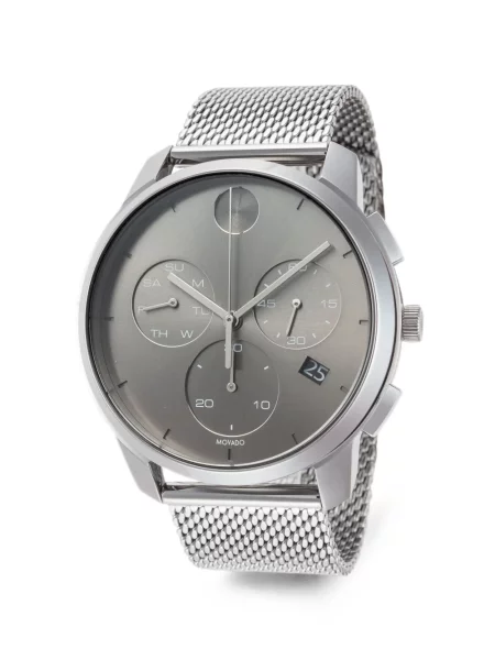 Mrežaste satovi Movado siva