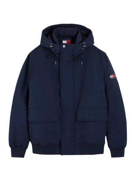 Geacă Tommy Hilfiger albastru