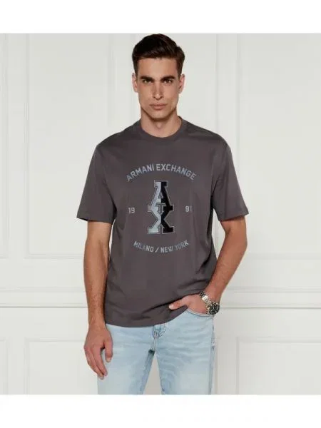 Armani Exchange Tricou gri