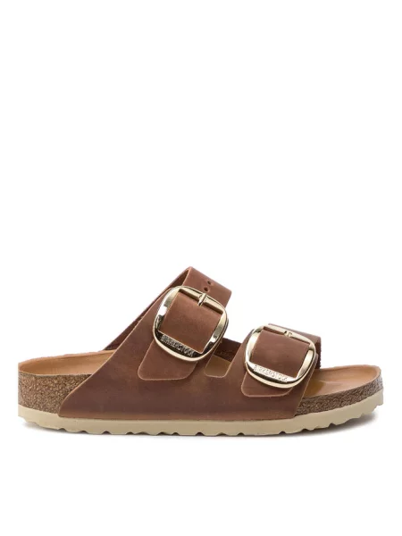 Trampki Birkenstock Arizona Big Buckle FL Cognac HEX EUR 41 brązowe