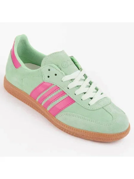 Pantofi Purapiel verde