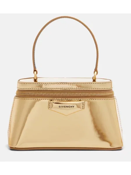 Geantă Givenchy Antigona din piele cu lentilă oglindă