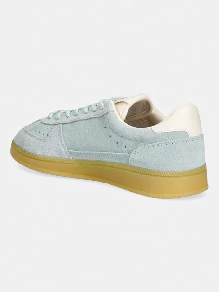 Tommy Jeans MU THE GREENWICH EDGE SUEDE sneakersy zamszowe niebieskie