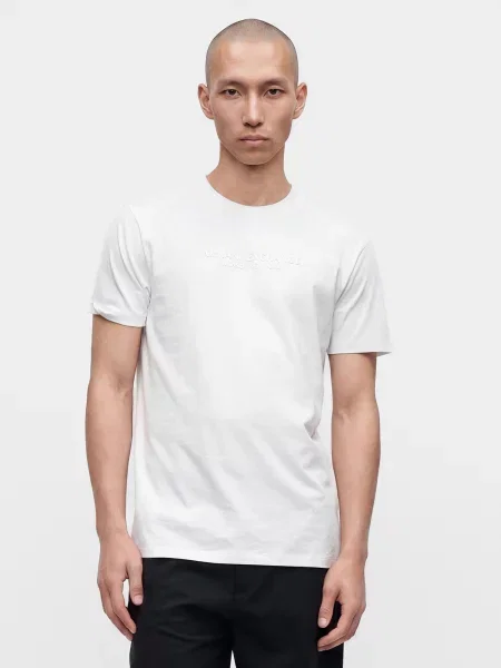 ARMANI EXCHANGE Tričko biela