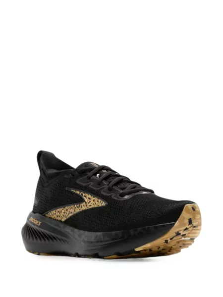 Sneakerși Brooks cu imagine cu model leopard negru