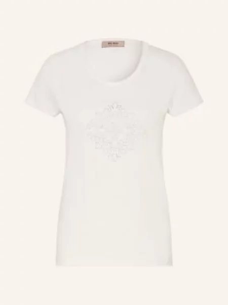 Koszulka Mos Mosh z kamieniami biała