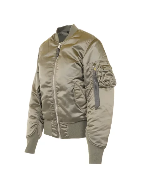 Geacă bomber Alpha Industries verde