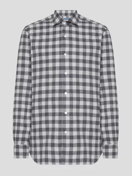 Сорочка Barba Napoli сіра