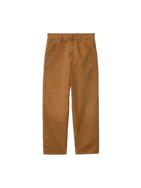 Jeansy Carhartt Wip brązowe