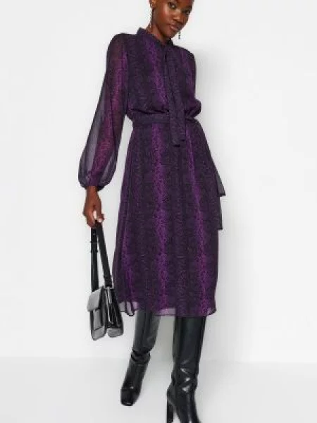 Sukienka maxi Trendyol czarna