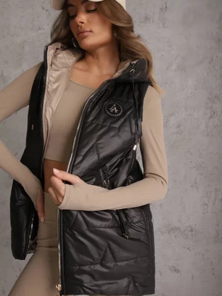 Vestă Kasseda neagră