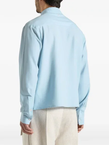 Prugasta dugo košulja Manière De Voir plava