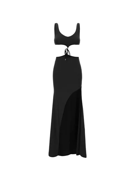 Rochie maxi Maison Anami negru